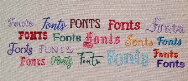Free Embroidery Fonts for Designers | PunchDigitizing