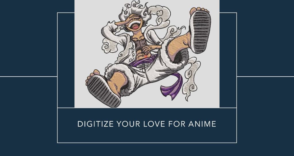 anime embroidery designs