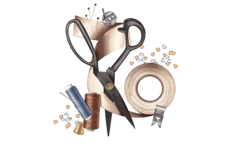 materials needed for Sequin Embroidery