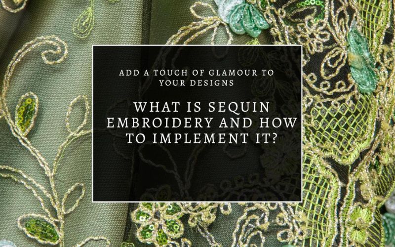 what is sequin embroidery