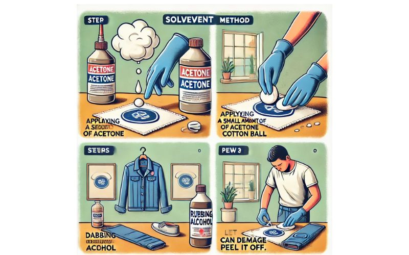 how to remove iron on patches